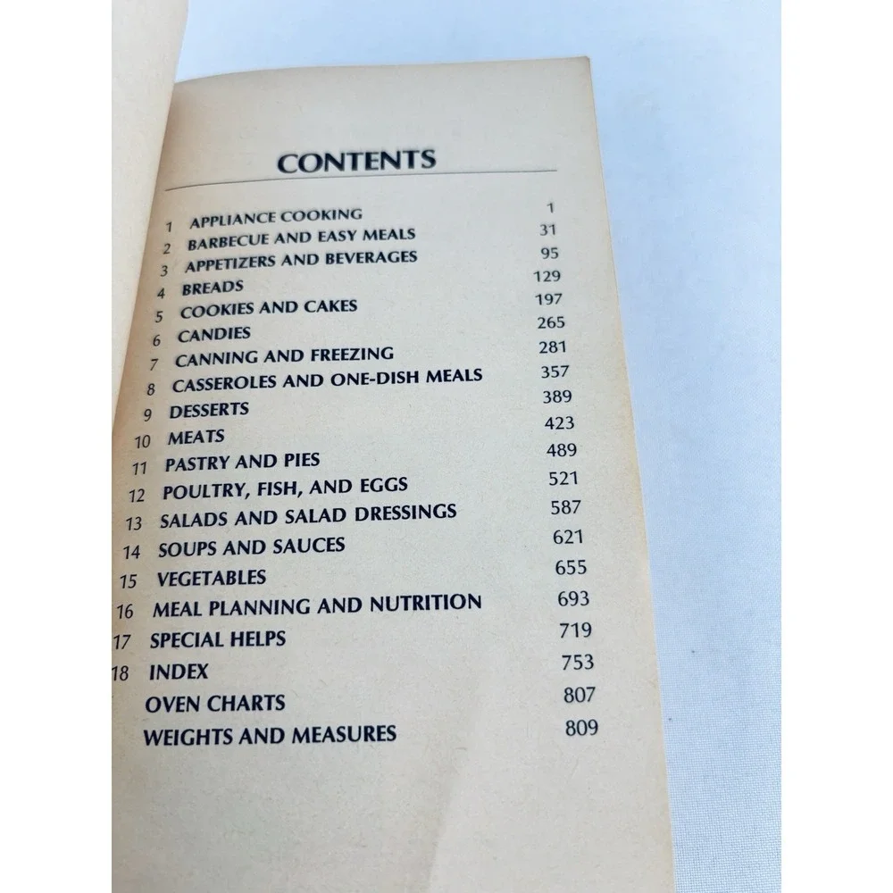 Better Homes And Gardens Cookbook Vintage‎ 1981 4th Printing Paperback Book